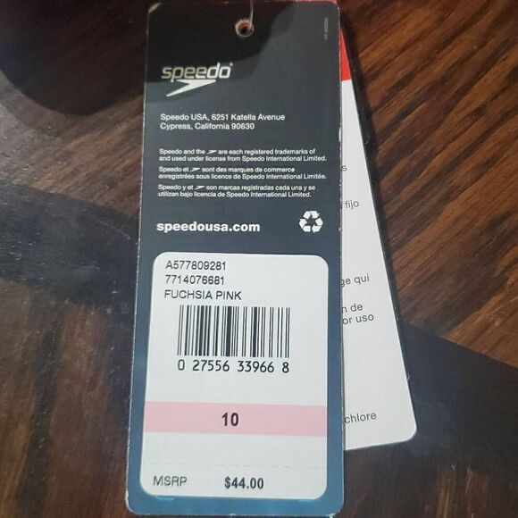 NWOT GIRLS SPEEDO ONE PIECE BATHING SUIT - Picture 5 of 7